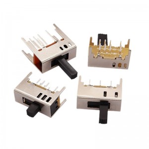 Slide Switch SS23D03, двойно-Ред осем-щифт три-Позиция, Push Switch Персонализиран микро плъзгащ се превключвател за домашни уреди